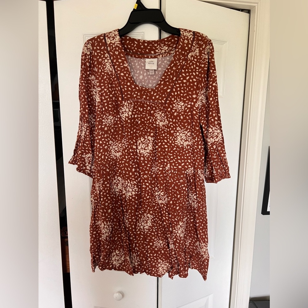 Flowy fall dress
